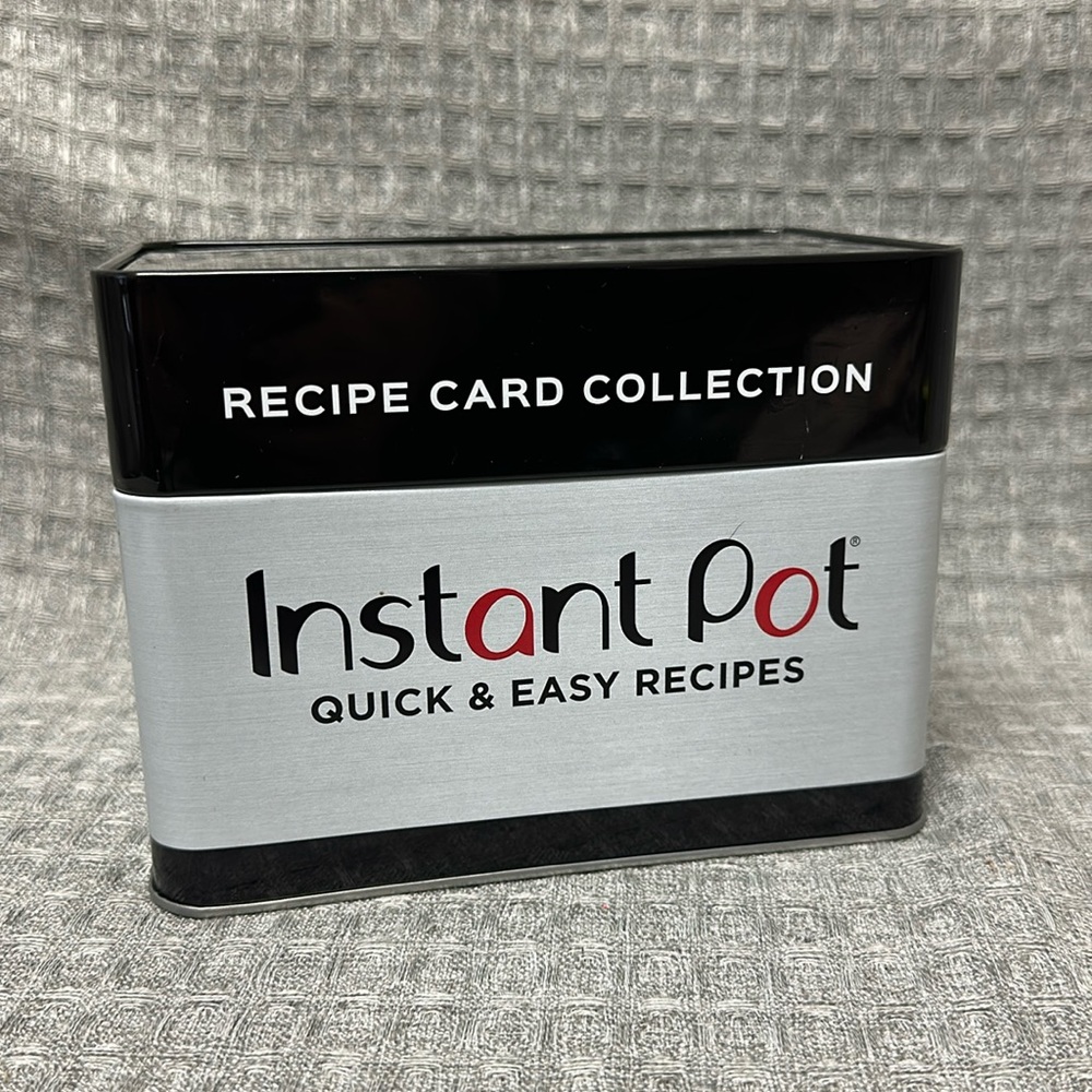 Insta pot quick and easy recipe tin. Collectible tin. 4 for $20 SALE!